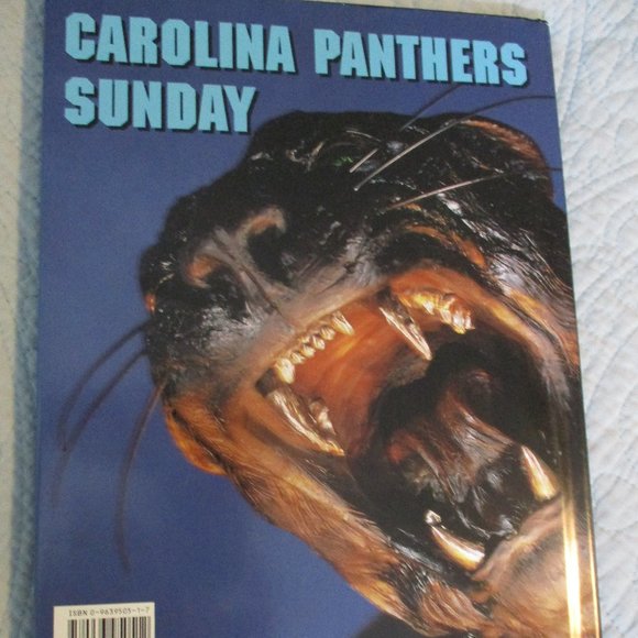 NFL Carolina Panthers Sunday Book - hardback/1996 - Picture 6 of 7